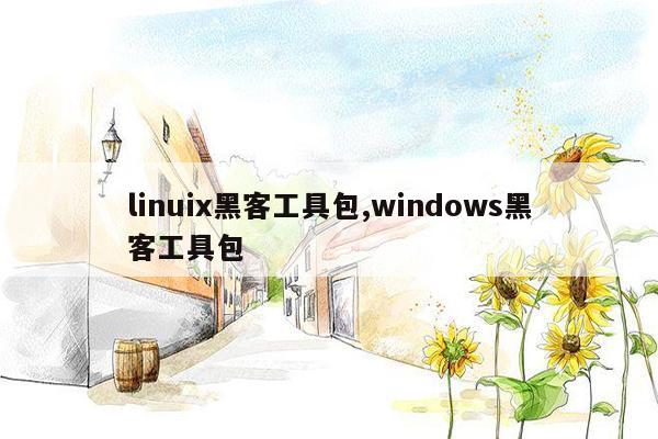 linuix黑客工具包,windows黑客工具包