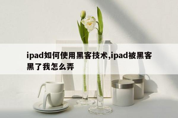 ipad如何使用黑客技术,ipad被黑客黑了我怎么弄